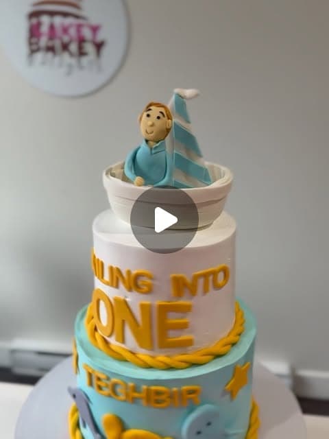Handcrafted cake